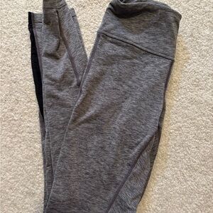 Asics Heather Gray Athletic Leggings